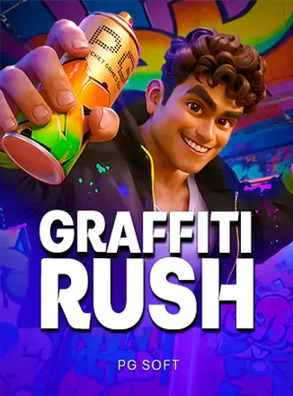 ภาพจากหน้าเกมเกมสล็อต Graffiti Rush จากค่าย PG Soft บน tmb77